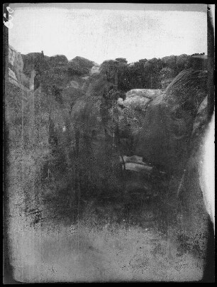 bei Neuville (=Neuville-Saint-Vaast, Dep. Pas-de-Calais, Frankreich): Soldaten in einem Schützengraben ("Horchposten bei Neuville")