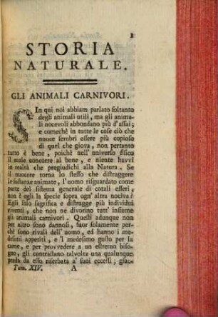Storia Naturale, Generale E Particolare, 14