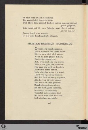 Meiste Heinrich Frauenlob