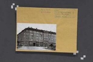 Straßenansichten. Berlin, Prenzlauer Berg, Kniprodesraße/Hufelandstraße/Am Friedrichshain
