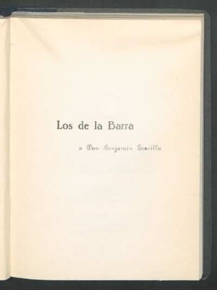 Los de la barra