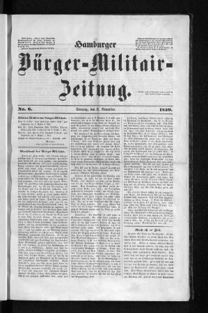 Wachdienst des Bürger-Militairs.