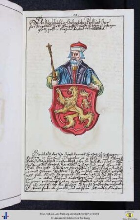 Berthold V. - Berthold, Graf von von Urach, Abt von Tennenbach.