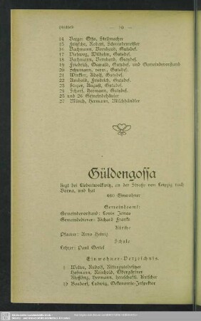 Güldengossa