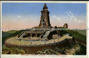 Das Kaiser-Wilhelm-Denkmal auf dem Kyffhäuser