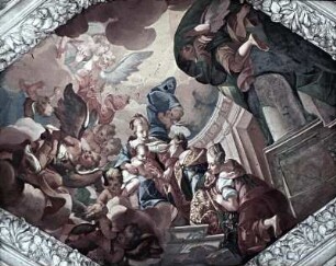 Mystische Vermählung der heiligen Katharina