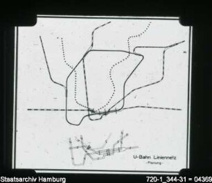 Planung U-Bahn-Liniennetz