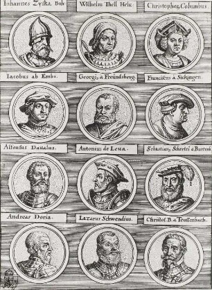 Lazarus von Schwendi und 11 weitere Bildnisse