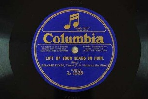 Lift up your heads on high / (Bach)