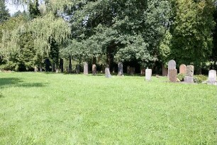 Sachgesamtheit Jüdischer Friedhof; Lollar, Wäldchen