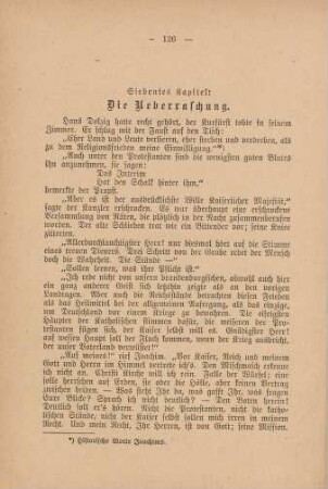 Siebentes Kapitel: Die Ueberraschung