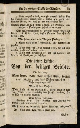 63-75, Die dritte Lektion