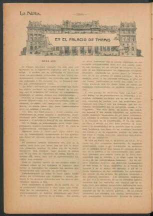 En el palacio de Themis : Dura lex