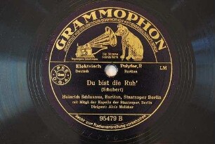 Du bist die Ruh' / (Schubert)