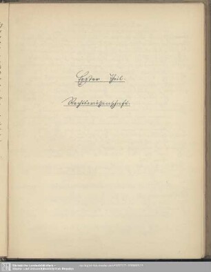 Erster Theil. Rechtswissenschaft