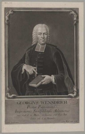 Bildnis des Georgivs Wenndrich