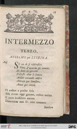 Intermezzo terzo