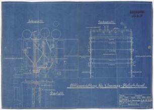 Abblasevorrichtung für 1 Hanomag-Steilrohrkessel