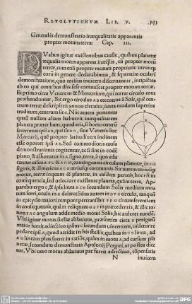 3. Generalis demonstratio inaequalitatis apparentis [...] motus terrae.