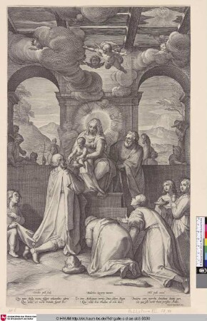 [Anbetung der Könige; Adoration of the magi]