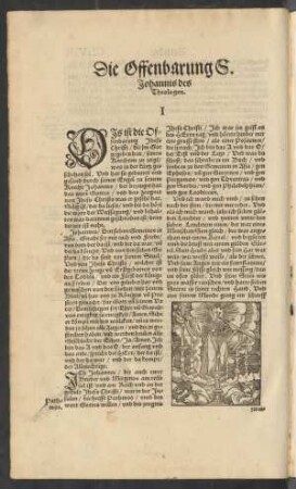 Die Offenbarung S. Johannis des Theologen.