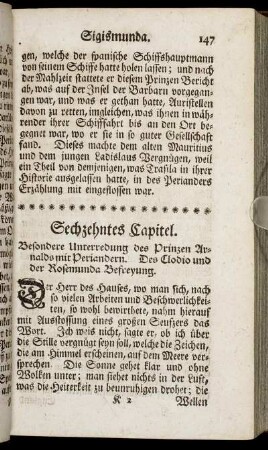 Sechzehntes Capitel. - Zwanzigstes Capitel.