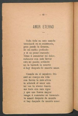 Amor eterno