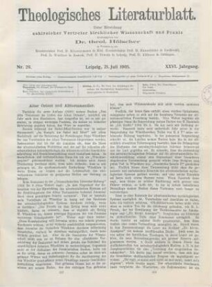 337-349 Alter Orient und Alttestamentler