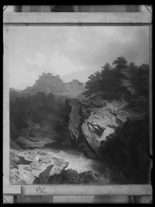 Gebirgslandschaft mit Fluss