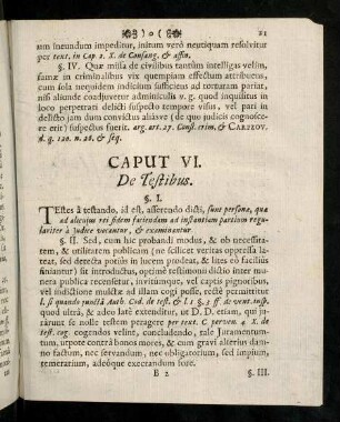 11-31, Caput VI. - X.