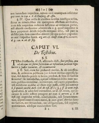 11-31, Caput VI. - X.