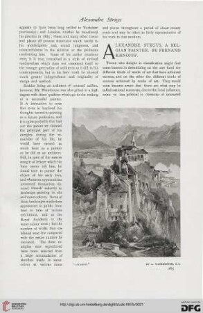 41: Alexandre Struys, a Belgian painter