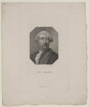 Bildnis des Carl Goldoni