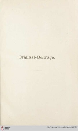 Original-Beiträge