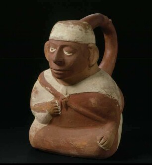 Sitzende anthropomorphe Figur