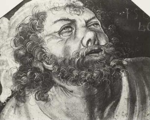 Kopf des hlg. Christopherus (Studie zum Altarbild 'Die 14 Nothelfer' Torgau Marienkirche Arch. Nr. 120 265)