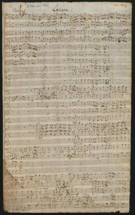 Ich traue Gott und seinem Segen; V (4), orch; A-Dur; TWV 1:869