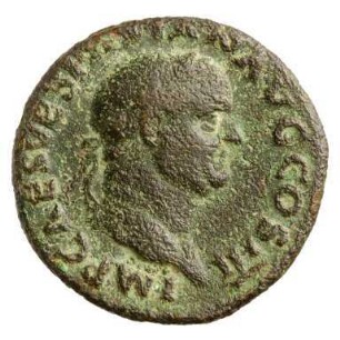 Münze, As, 71 n. Chr.