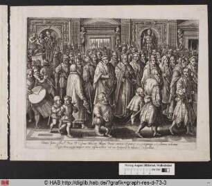 Die Rückkehr Cosimo de' Medicis in seinen Palast.