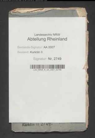 Amt Linn-Uerdingen: Veräußerung des Milsenhofes im Amt Uerdingen