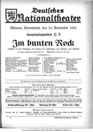 Im bunten Rock