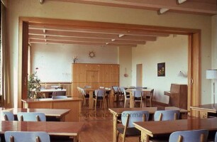Landwirtschaftsschule: Am Stadion: Innenansicht: Speisesaal