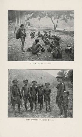 Head-hunters at rest. Bayo dwarfs of North Luzon