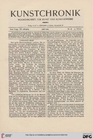 Heft 16 (19. Februar 1909)