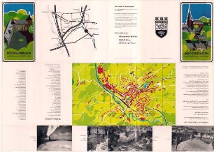 Hückeswagen - Wanderkarte-Stadtplan