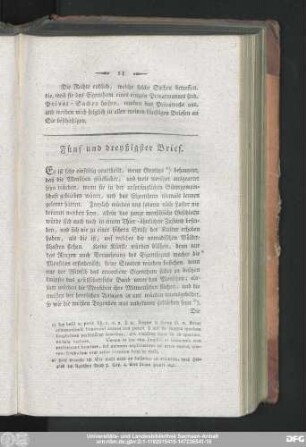 Fünf und dreyßigster Brief.