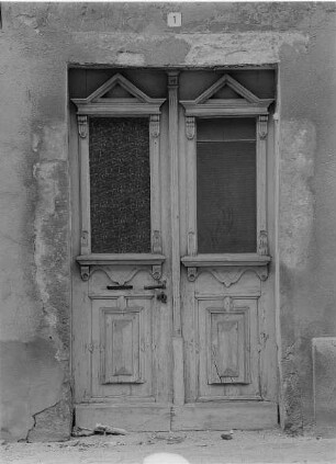 Oschatz, Haustür