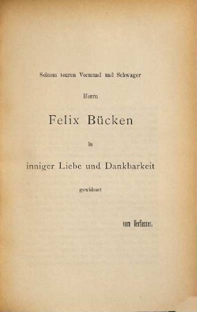 Beitrag zur Behandlung der Tuberculosis testis