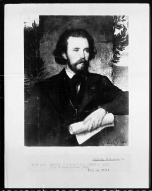 Bildnis des Kammersängers Karl Wallenreiter