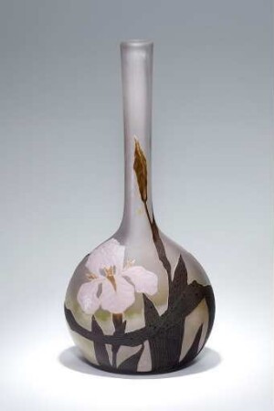 Vase "Iris mauve"